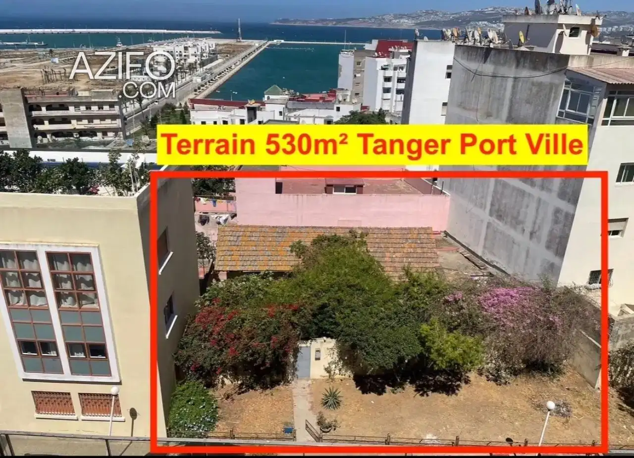 Terrain titré à vendre à Tanger – 550 m² in طنجة - أصيلة, MOROCCO | Azifo