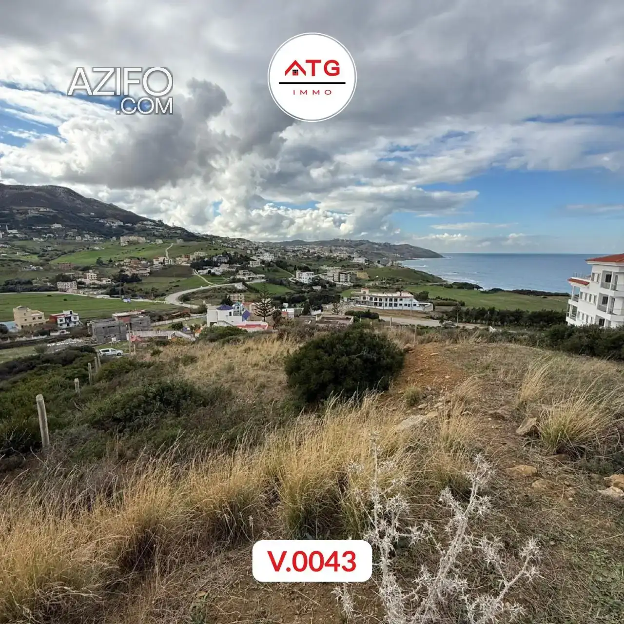 Terrain titré à vendre à Tanger – 1 454 m² in Tanger-Assilah, MOROCCO | Azifo