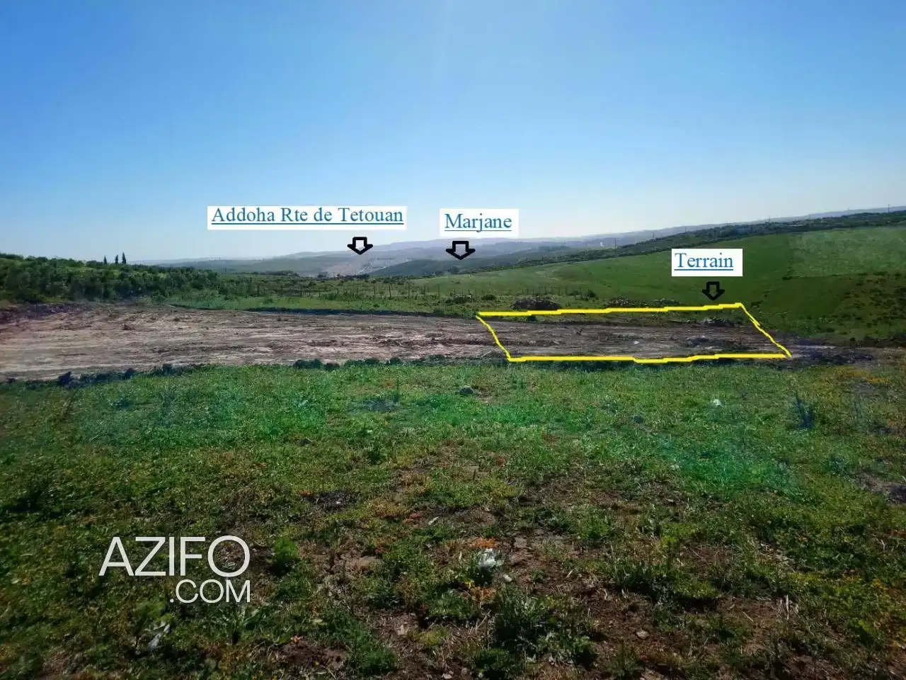 Terrain à vendre à Tanger – 500 m² in طنجة - أصيلة, MOROCCO | Azifo