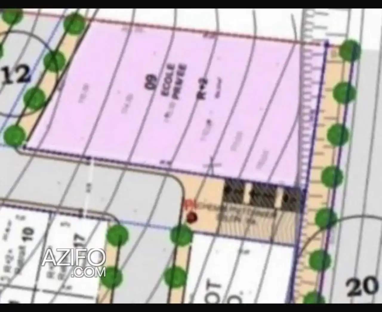 Terrain titré à vendre à Tanger – 736 m² in طنجة - أصيلة, MOROCCO | Azifo