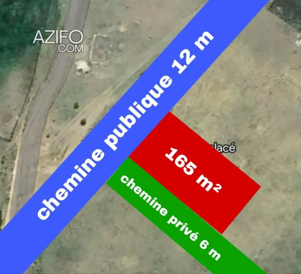 Terrain titré à vendre à Tanger – 165 m² in طنجة - أصيلة, MOROCCO | Azifo