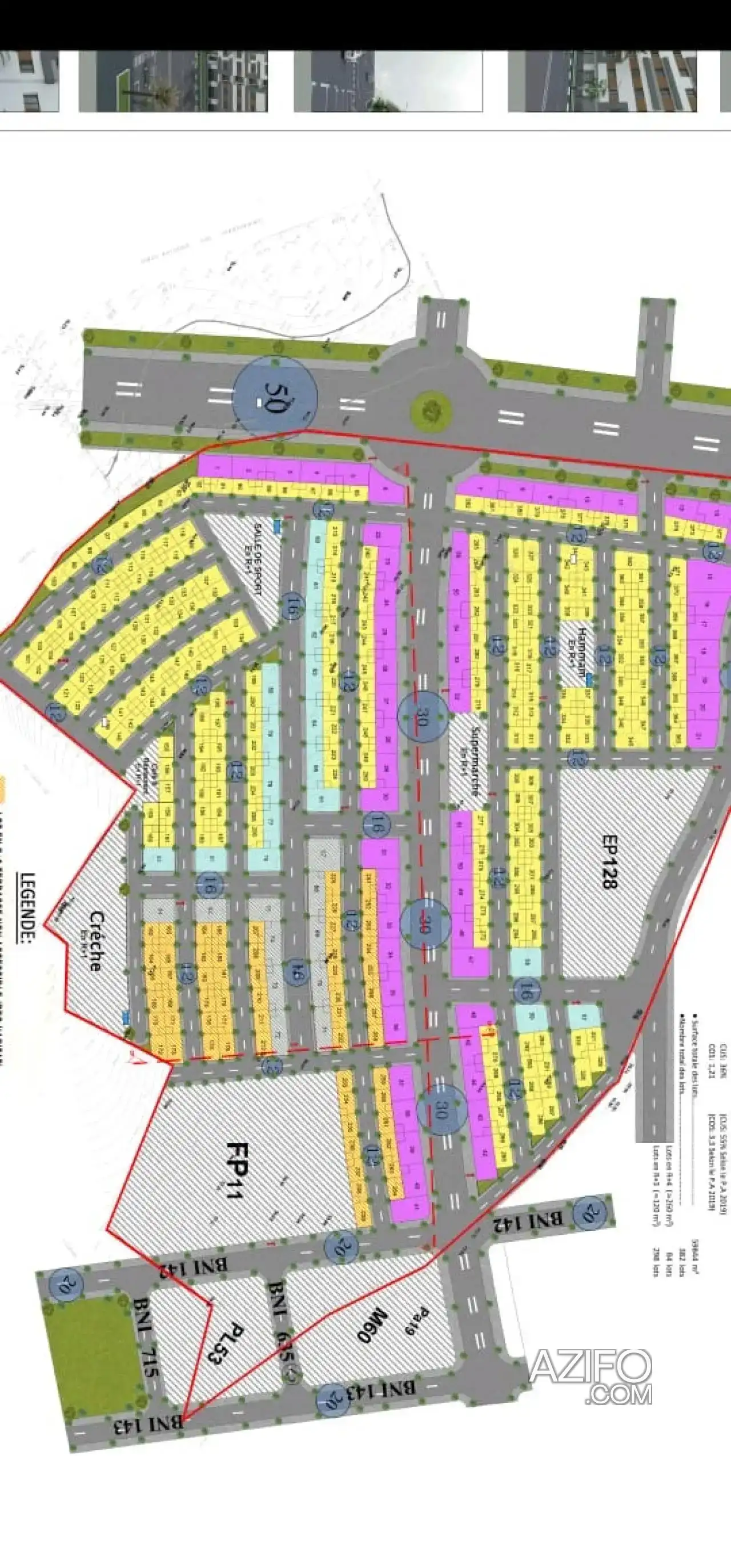 Terrain à vendre à Tanger – 138 m² in طنجة - أصيلة, MOROCCO | Azifo