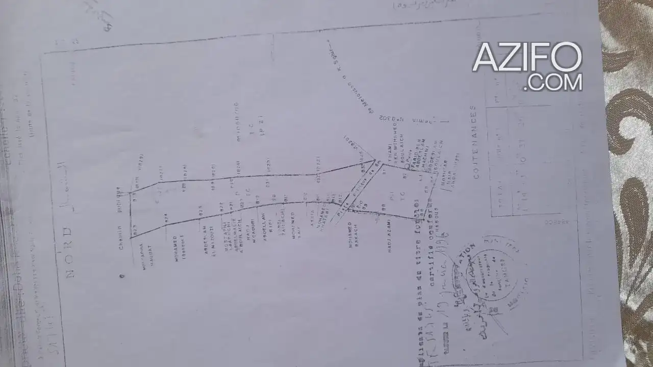 Terrain à vendre à Ksar Sghir – 11 443 m² in طنجة - أصيلة, MOROCCO | Azifo