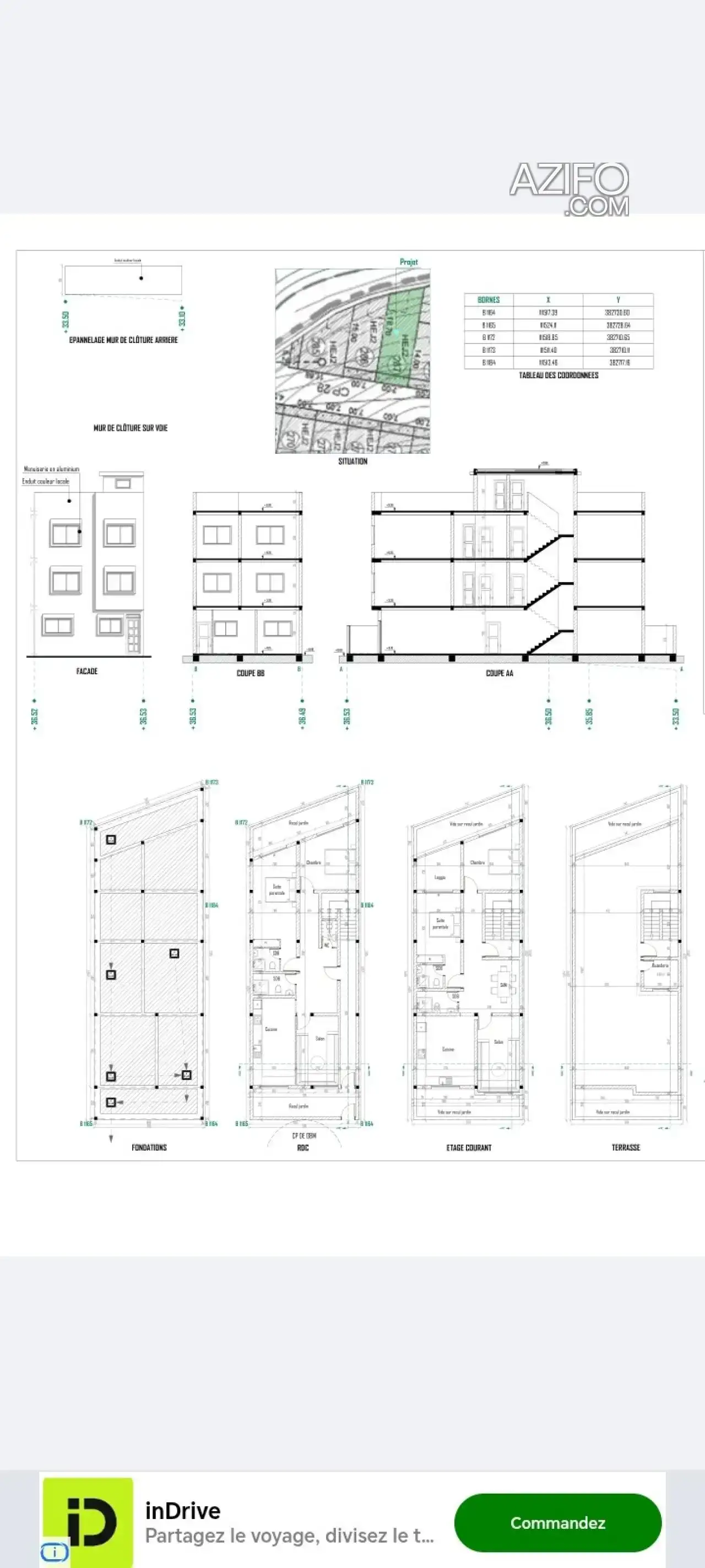 Terrain à vendre à Agadir – 140 m² in أكادير, MOROCCO | Azifo