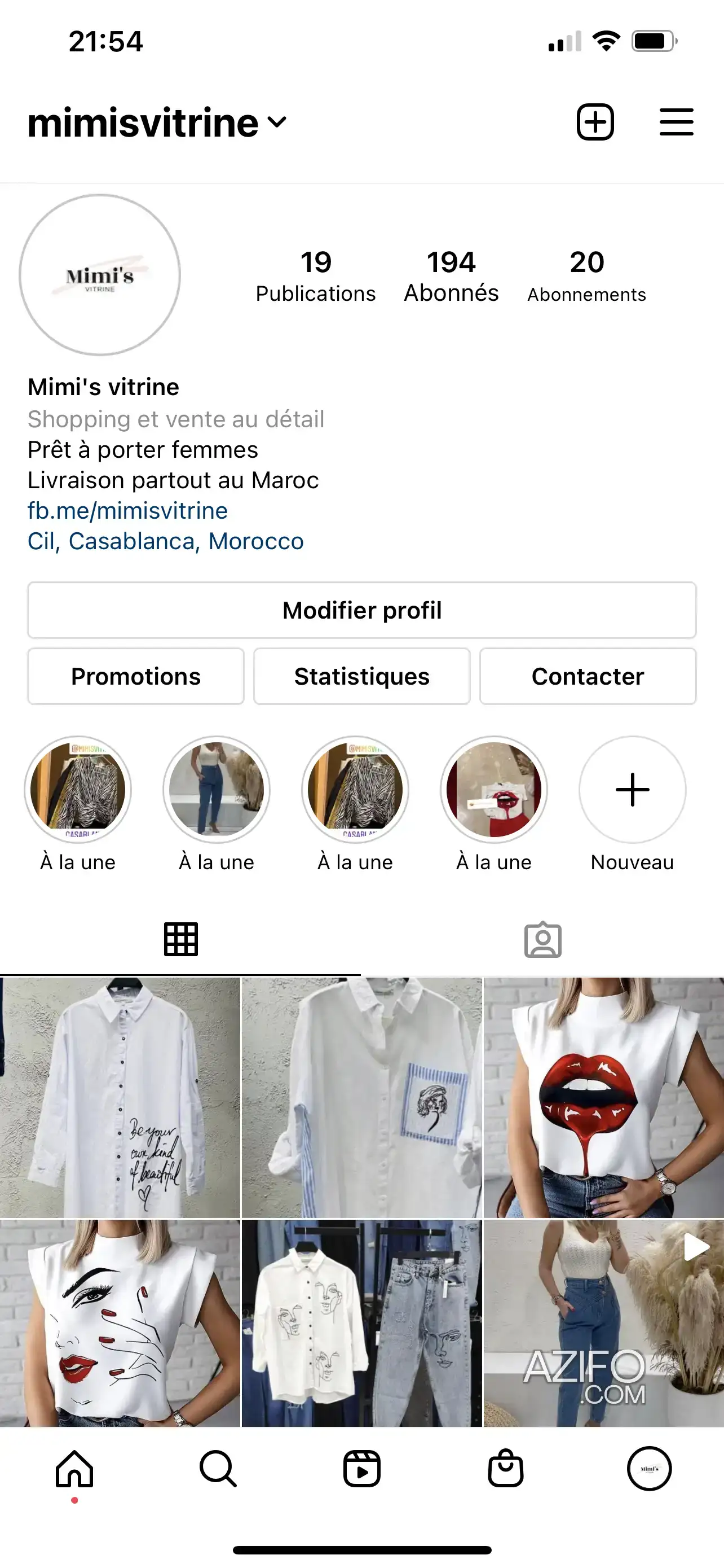 Vêtements femmes in الدار البيضاء, MOROCCO | Azifo