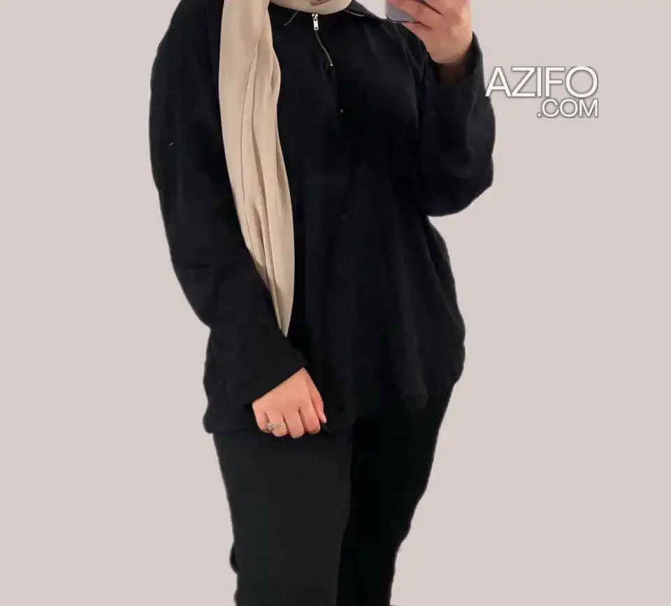 Black set for women in Tétouan, MOROCCO | Azifo