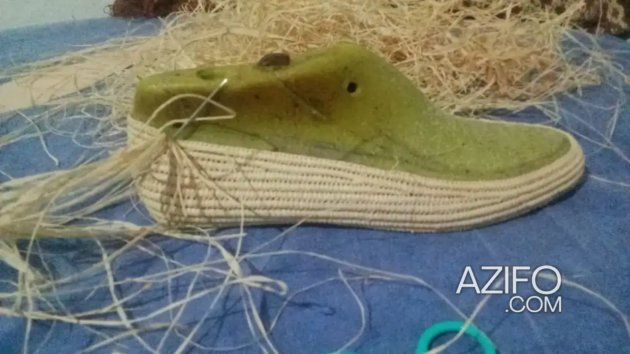 Mocassin (handmade) in Essaouira, MOROCCO | Azifo