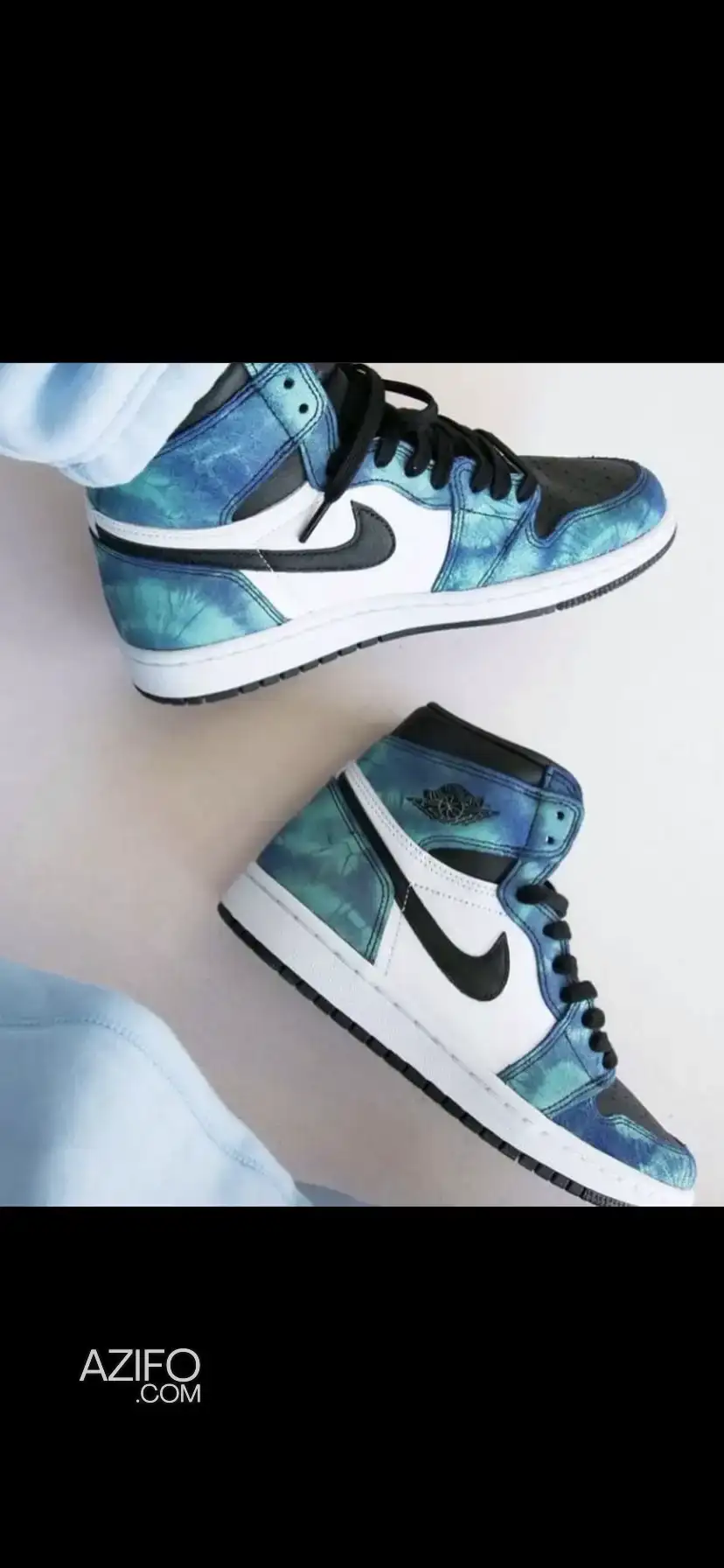 Air Jordan tie-die – Tailles 38 in الدار البيضاء, MOROCCO | Azifo