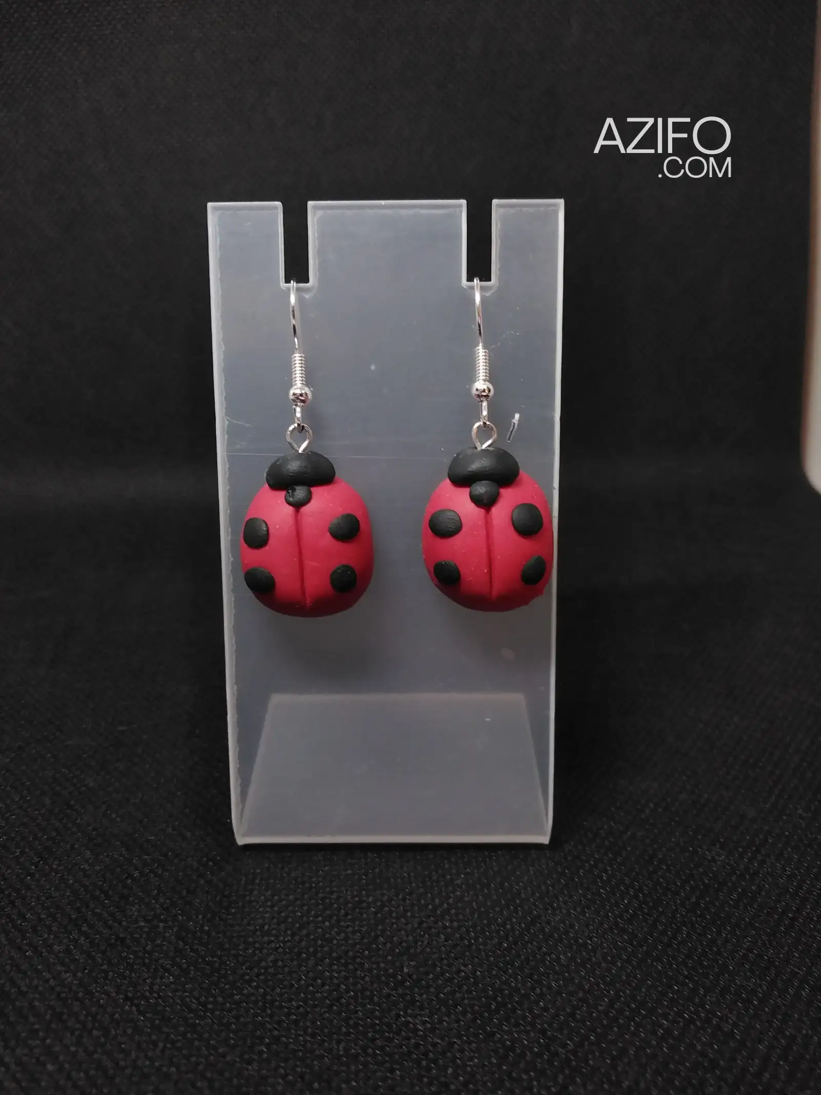 Ladybug earrings in الدار البيضاء, MOROCCO | Azifo