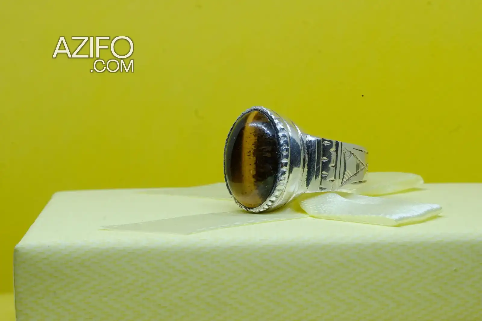 Bague homme en argent pur in الدار البيضاء, MOROCCO | Azifo