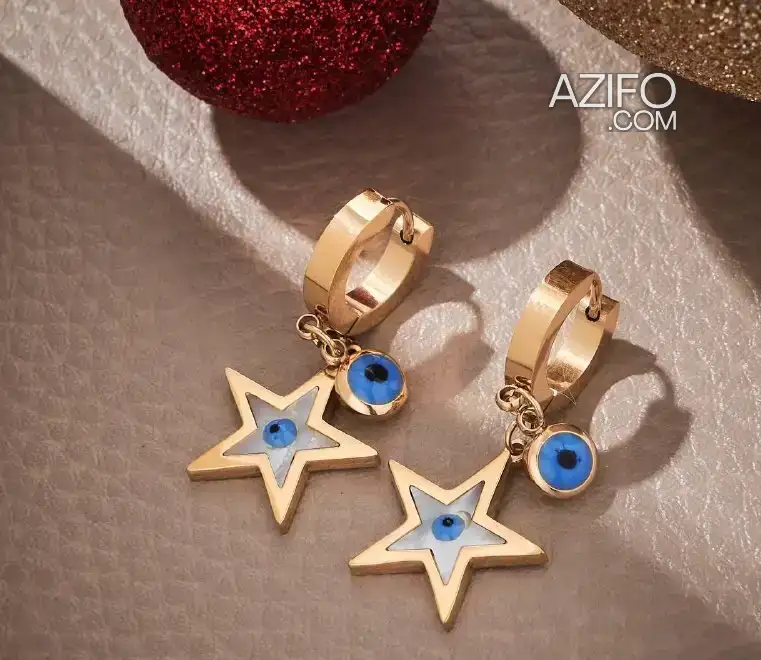 boucle d'oreille acier inoxydable en promotion in Rabat, MOROCCO | Azifo