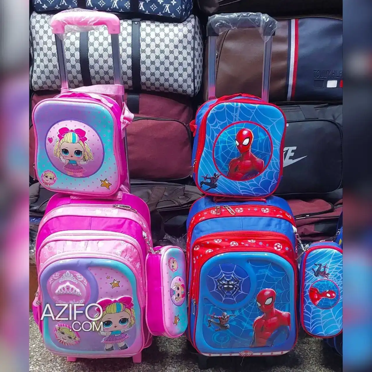 Cartable dessins animés avec LIVRAISON GRATUITE - حقيبة مدرسية in مراكش, MOROCCO | Azifo