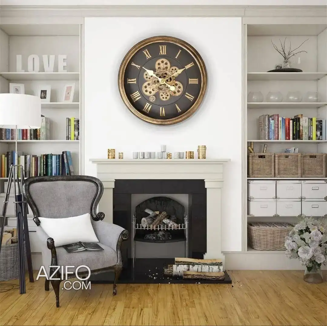 Large Analog Wall Clock ساعة حائطية عصرية الحجم الكبير in الدار البيضاء, MOROCCO | Azifo