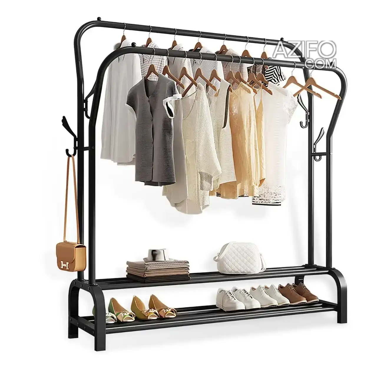 Cintre simple pour vêtements, porte-manteaux d'intérieur, rangement domestique pour vêtements, armoire T1, salon, balcon, chambre à coucher à Casablanca in الدار البيضاء, MOROCCO | Azifo