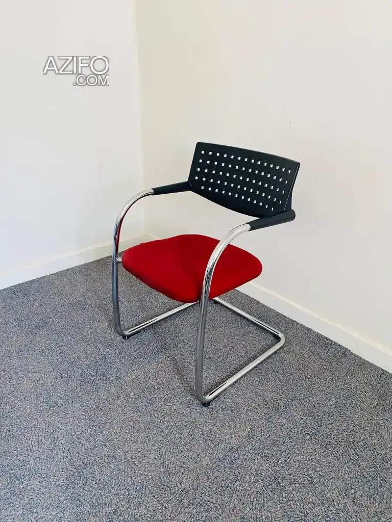 Fauteuil Vitra vis à vis luge visiteur inox à Mohammedia in المحمدية, MOROCCO | Azifo