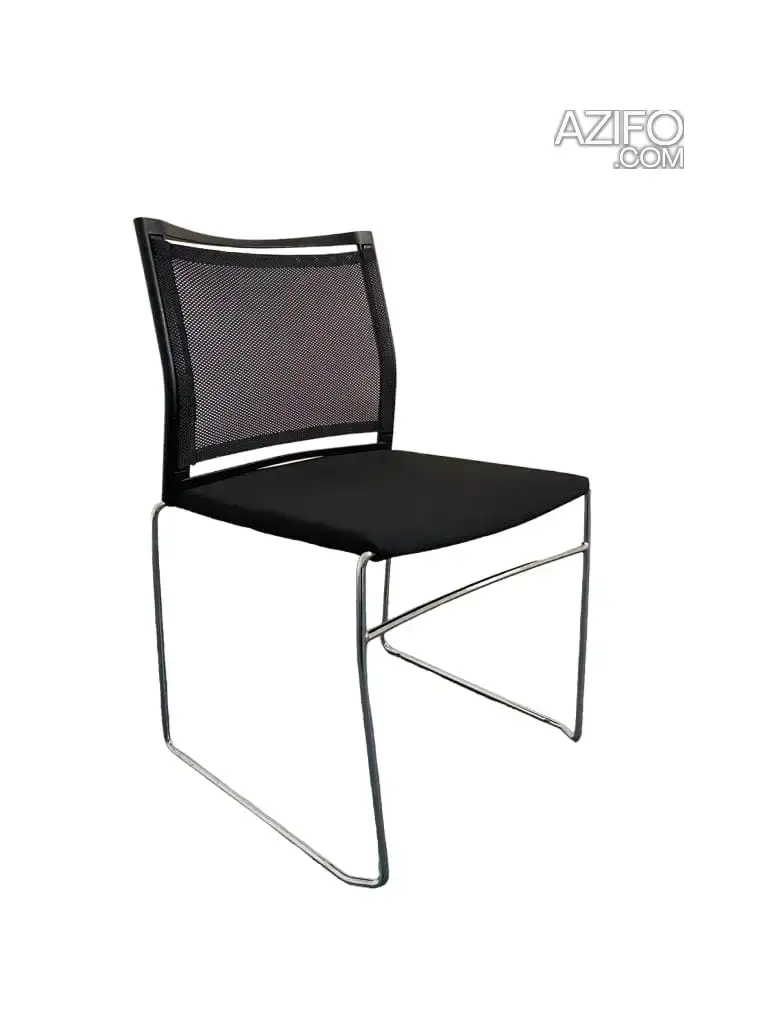 Chaise visiteur Haworth slim design By G.B black à Mohammedia in المحمدية, MOROCCO | Azifo