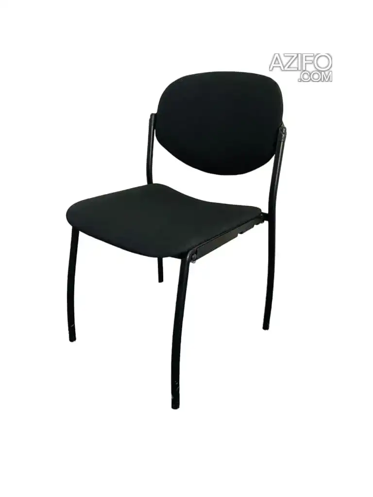 Chaise visiteur accueil 4 pied noir Italy pro à Mohammedia in المحمدية, MOROCCO | Azifo