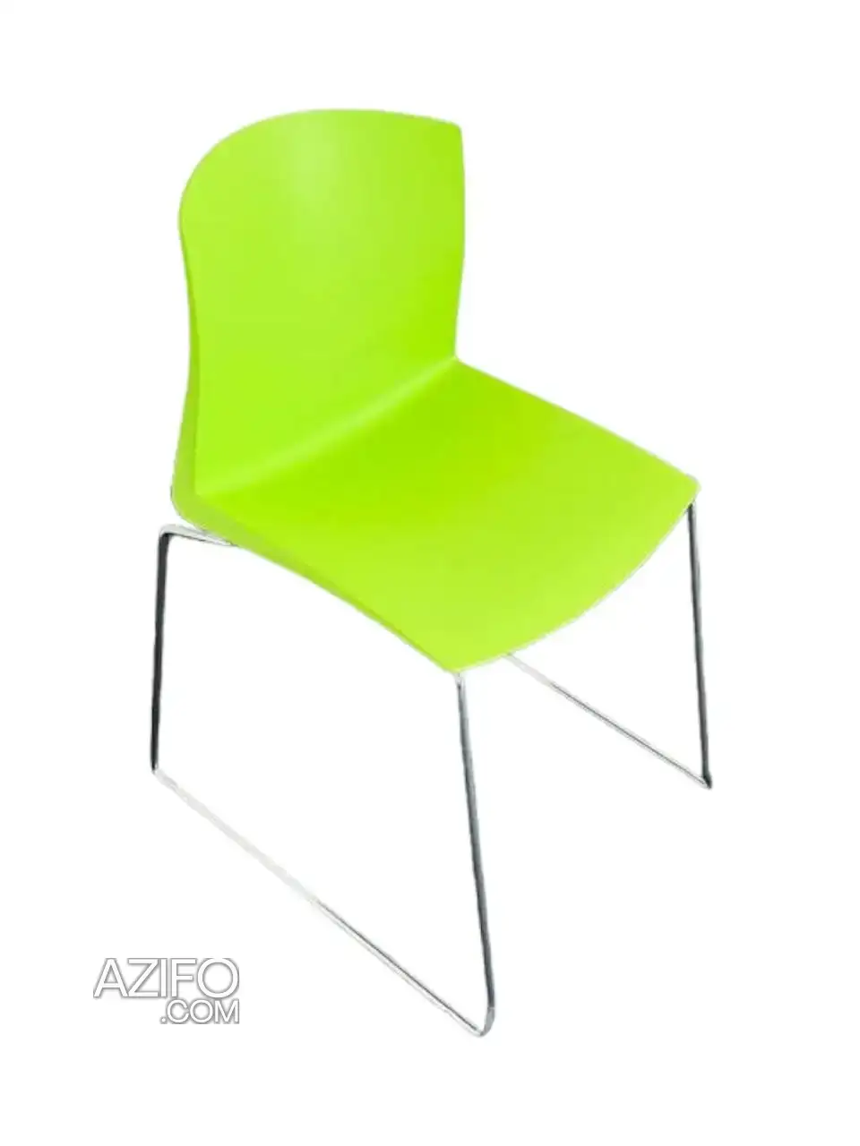 Chaise visiteur design piètement Traîneau vert à Mohammedia in المحمدية, MOROCCO | Azifo