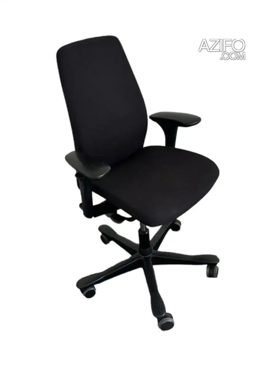 Fauteuil à roulette kinnarps 5000 tissu noir à Mohammedia in المحمدية, MOROCCO | Azifo