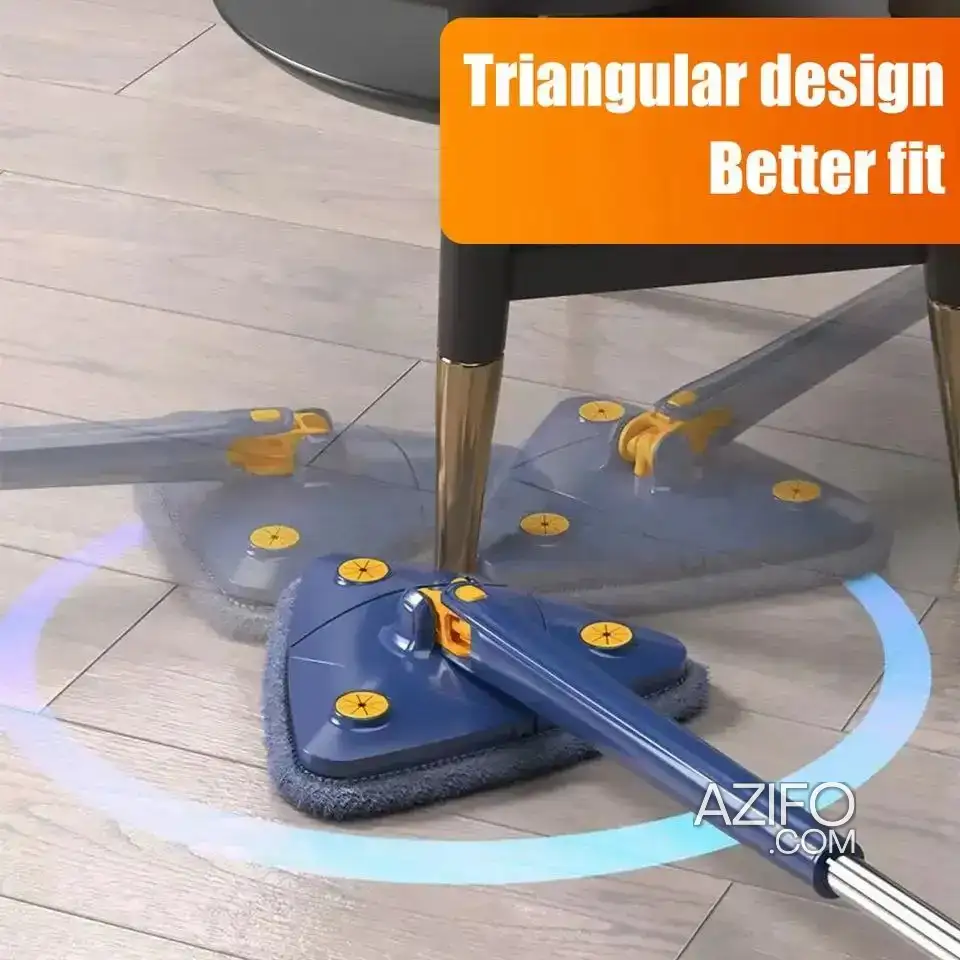 360° Rotatable Triangle Extended Mop الممسحة المثلثة الممتدة والقابلة للدوران — Casablanca in Casablanca, MOROCCO | Azifo