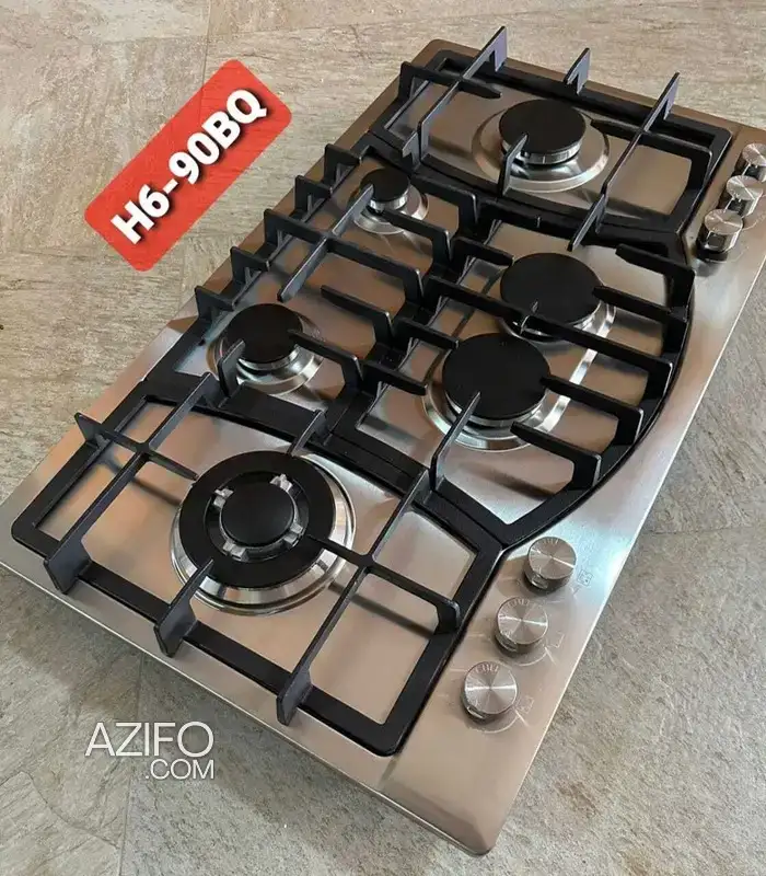 plaque de cuisson 90CM 6 feux active chef ENCASTRABLE H6-90BQ à Casablanca in Casablanca, MOROCCO | Azifo