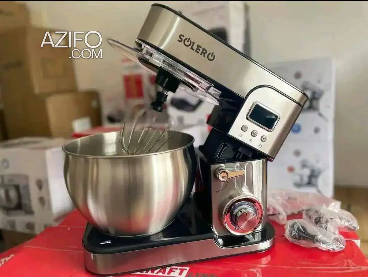 Solero Robot Petrin 7L Professionnel Batteur - 6 vitesse - 1300W - High Qualité à Casablanca in Casablanca, MOROCCO | Azifo