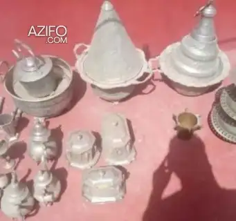 اواني من الفضة (تحف قديمة ) لهواة التحف والمقتنيات in Casablanca, MOROCCO | Azifo