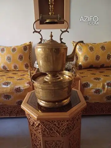غسال نحاس ذو جودة عالية. ظاس وبقراج نحاس قديم وثقيل in Fès, MOROCCO | Azifo