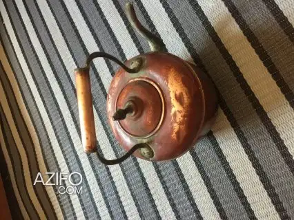 مقراج نحاسي قديم بعمر يزيد على 60 سنة لهواة الأواني التقليدية in El Jadida, MOROCCO | Azifo