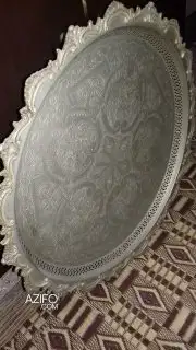 صينية قديمة بختم فضة ممتازة لهواة الأواني والمقتنيات in Agadir, MOROCCO | Azifo