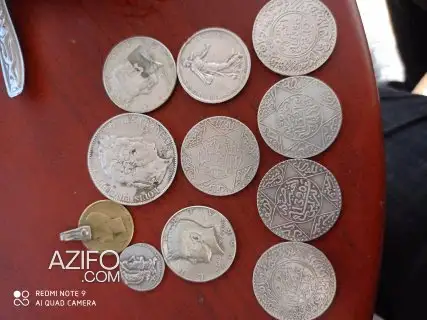 نقود فضية قديمة مغربية لهواة جمع العملات in طنجة - أصيلة, MOROCCO | Azifo