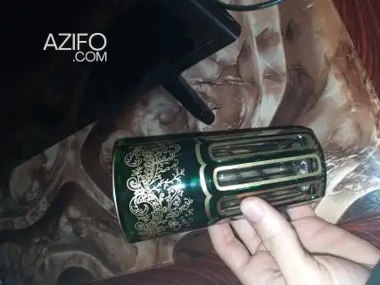 كأس بلور بعمر نحو 95 سنة لهواة الأواني والمقتنيات in Agadir, MOROCCO | Azifo
