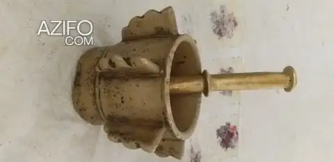مهراز لي من النحاس لهواة الأدوات التقليدية in Fes, MOROCCO | Azifo