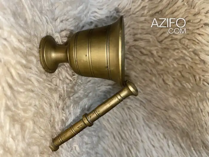 مهراز مغربي عريق من النحاس لهواة الأدوات التقليدية in الدار البيضاء, MOROCCO | Azifo