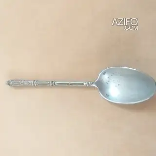 ملعقة من الفضة الحرة بعمر نحو 120 سنة لهواة المقتنيات وأدوات المائدة in الدار البيضاء, MOROCCO | Azifo