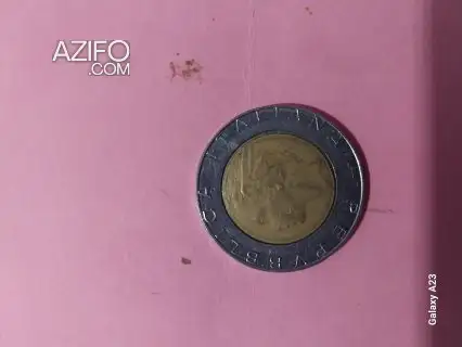 عملة إيطالية 500L 1990 نادرة صنعت مناسبة كأس العالم ب إيطالية in تطوان, MOROCCO | Azifo