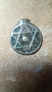 عملة ذات نجمة سداسية قديمة ancient six pointes star coin in الدار البيضاء, MOROCCO | Azifo