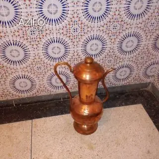 مقراج قديم من النحاس لهواة الأواني التقليدية in Casablanca, MOROCCO | Azifo