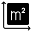 المساحة (م²)